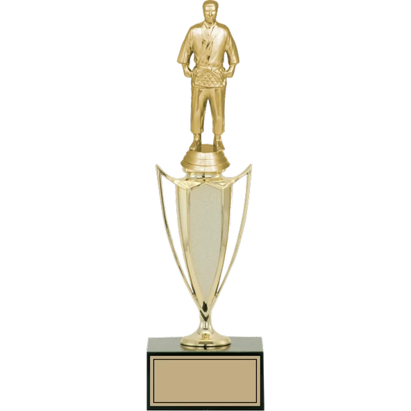ODAK KUPA - Figürlü Kupalar - Judo / Karate Figürlü Kupalar FG-039 B - 34 cm ürün görseli 1
