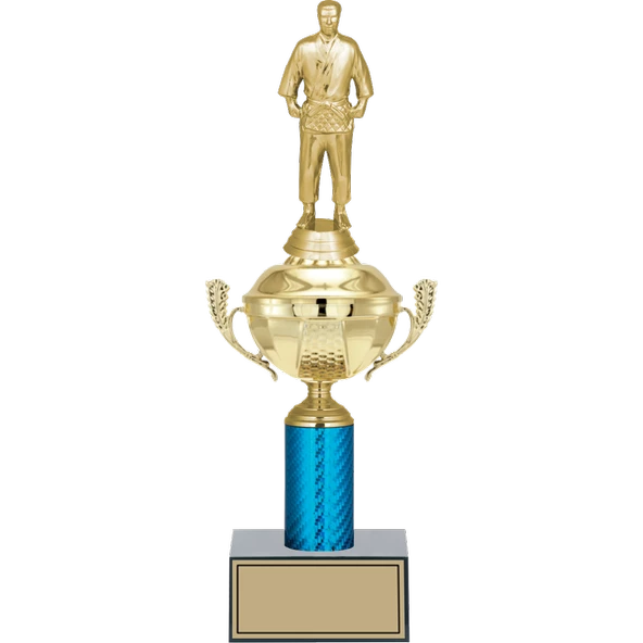 ODAK KUPA - Figürlü Kupalar - Judo / Karate Figürlü Kupalar FG-052 C - 38 cm ürün görseli 1