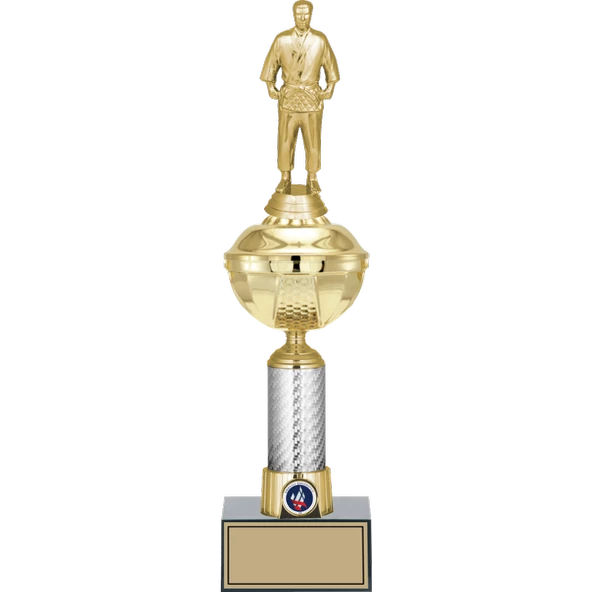 ODAK KUPA - Figürlü Kupalar - Judo / Karate Figürlü Kupalar FG-057 C - 41 cm ürün görseli 1