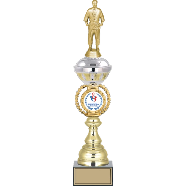 ODAK KUPA - Figürlü Kupalar - Judo / Karate Figürlü Kupalar FG-066 B - 47 cm ürün görseli 1