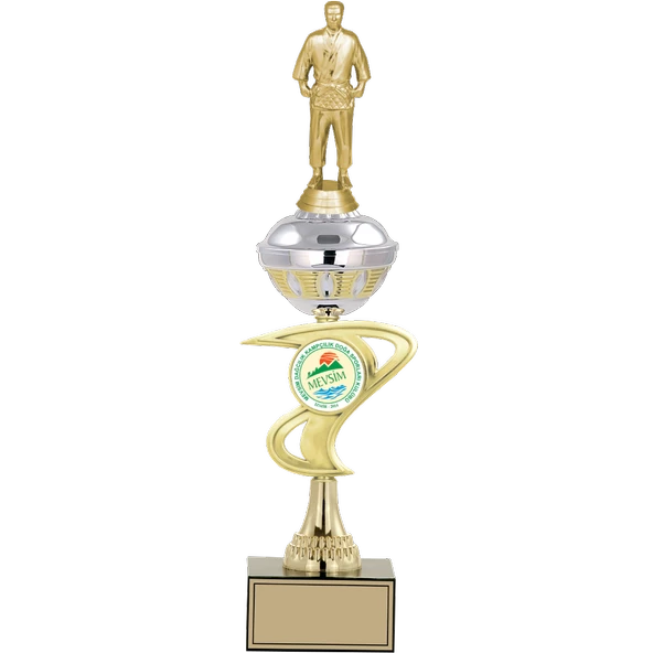 ODAK KUPA - Figürlü Kupalar - Judo / Karate Figürlü Kupalar FG-065 C - 45 cm ürün görseli 1