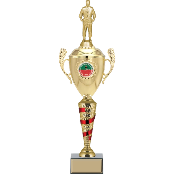 ODAK KUPA - Figürlü Kupalar - Judo / Karate Figürlü Kupalar FG-082 C - 56 cm ürün görseli 1