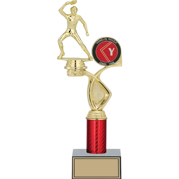 ODAK KUPA - Figürlü Kupalar - Masa Tenisi Erkek Figürlü Kupalar FG-016 C - 34 cm ürün görseli 1