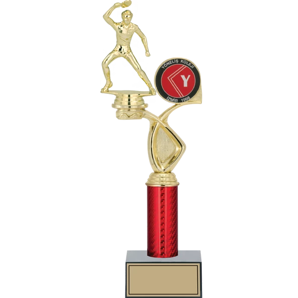 ODAK KUPA - Figürlü Kupalar - Masa Tenisi Erkek Figürlü Kupalar FG-016 B - 36 cm ürün görseli 1