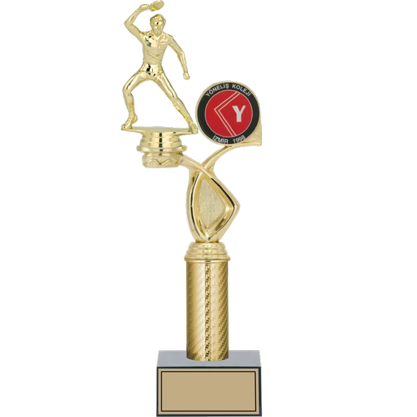 ODAK KUPA - Figürlü Kupalar - Masa Tenisi Erkek Figürlü Kupalar FG-015 B - 36 cm ürün görseli 1