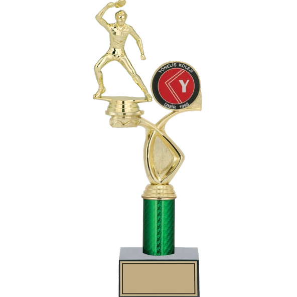 ODAK KUPA - Figürlü Kupalar - Masa Tenisi Erkek Figürlü Kupalar FG-018 C - 34 cm ürün görseli 1