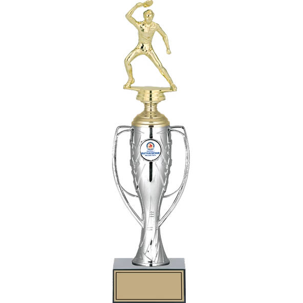ODAK KUPA - Figürlü Kupalar - Masa Tenisi Erkek Figürlü Kupalar FG-025 B - 36 cm ürün görseli 1