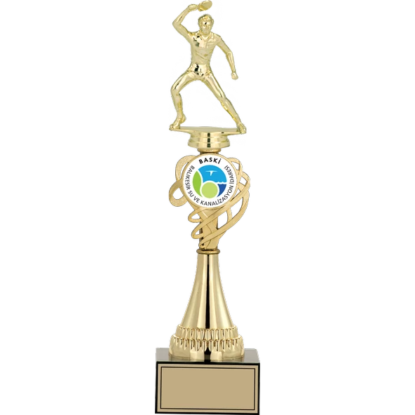 ODAK KUPA - Figürlü Kupalar - Masa Tenisi Erkek Figürlü Kupalar FG-034 A - 37 cm ürün görseli 1