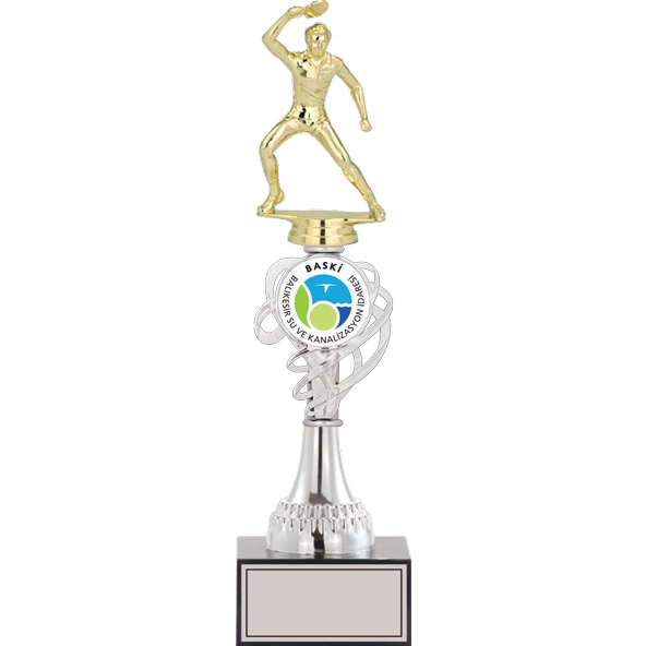 ODAK KUPA - Figürlü Kupalar - Masa Tenisi Erkek Figürlü Kupalar FG-034 B - 35 cm ürün görseli 1