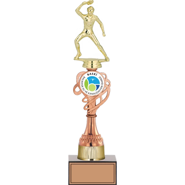 ODAK KUPA - Figürlü Kupalar - Masa Tenisi Erkek Figürlü Kupalar FG-036 C - 36 cm ürün görseli 1