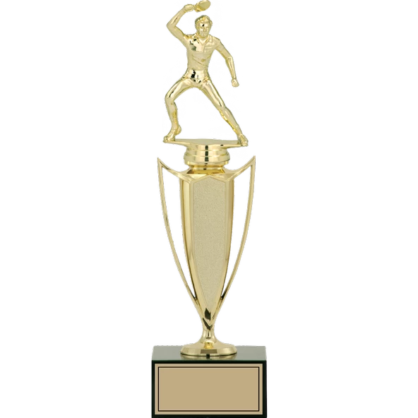 ODAK KUPA - Figürlü Kupalar - Masa Tenisi Erkek Figürlü Kupalar FG-039 A - 34 cm ürün görseli 1