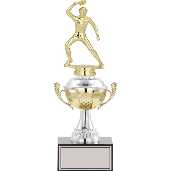 ODAK KUPA - Figürlü Kupalar - Masa Tenisi Erkek Figürlü Kupalar FG-046 C - 30 cm ürün görseli 1