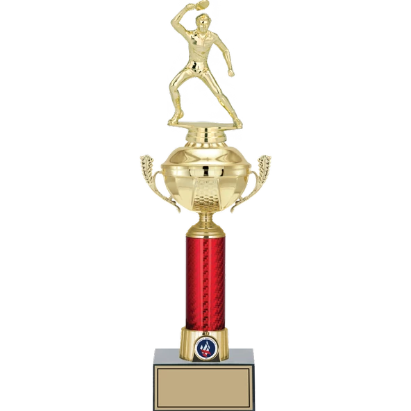 ODAK KUPA - Figürlü Kupalar - Masa Tenisi Erkek Figürlü Kupalar FG-054 B - 42 cm ürün görseli 1