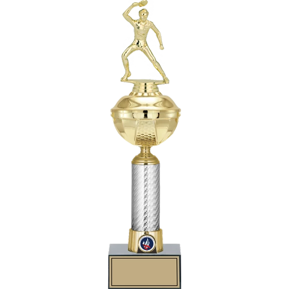 ODAK KUPA - Figürlü Kupalar - Masa Tenisi Erkek Figürlü Kupalar FG-057 B - 42 cm ürün görseli 1