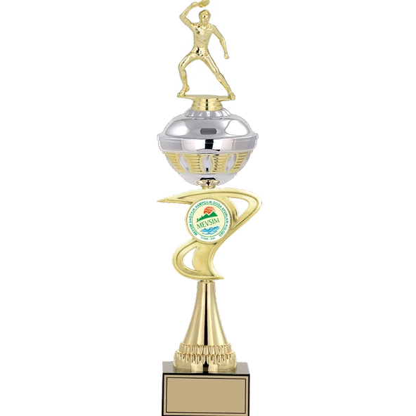 ODAK KUPA - Figürlü Kupalar - Masa Tenisi Erkek Figürlü Kupalar FG-065 A - 48 cm ürün görseli 1