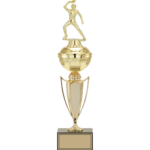 ODAK KUPA - Figürlü Kupalar - Masa Tenisi Erkek Figürlü Kupalar FG-067 B - 42 cm ürün görseli 1