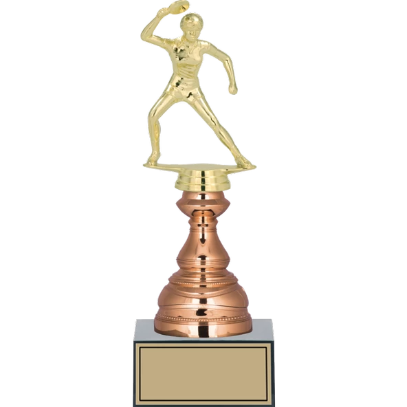ODAK KUPA - Figürlü Kupalar - Masa Tenisi Kadın Figürlü Kupalar FG-024 C - 28 cm ürün görseli 1