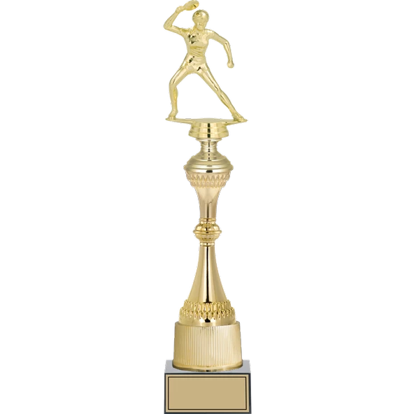 ODAK KUPA - Figürlü Kupalar - Masa Tenisi Kadın Figürlü Kupalar FG-031 A - 44 cm ürün görseli 1