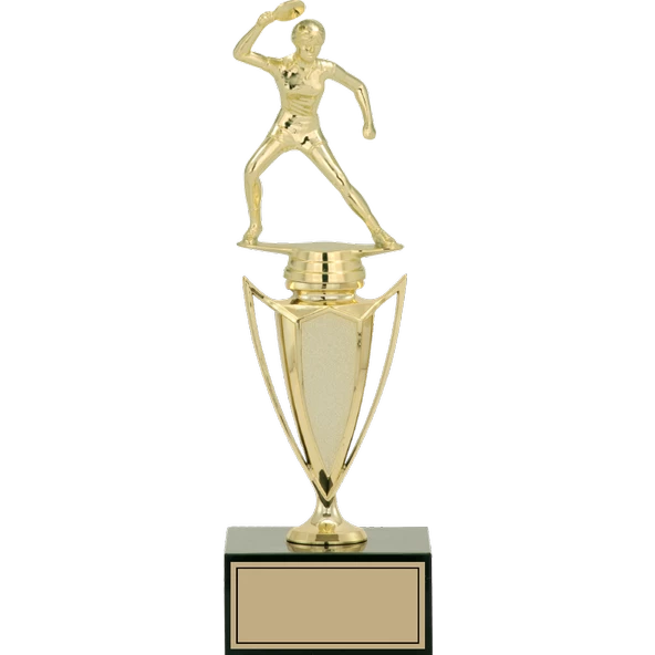 ODAK KUPA - Figürlü Kupalar - Masa Tenisi Kadın Figürlü Kupalar FG-039 C - 29 cm ürün görseli 1