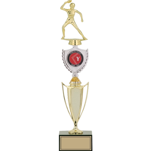 ODAK KUPA - Figürlü Kupalar - Masa Tenisi Kadın Figürlü Kupalar FG-042 B - 44 cm ürün görseli 1