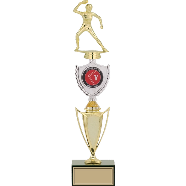 ODAK KUPA - Figürlü Kupalar - Masa Tenisi Kadın Figürlü Kupalar FG-042 C - 41 cm ürün görseli 1