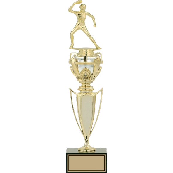 ODAK KUPA - Figürlü Kupalar - Masa Tenisi Kadın Figürlü Kupalar FG-044 B - 40 cm ürün görseli 1