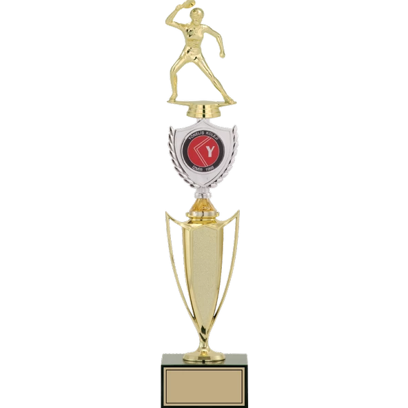 ODAK KUPA - Figürlü Kupalar - Masa Tenisi Kadın Figürlü Kupalar FG-042 A - 46 cm ürün görseli 1