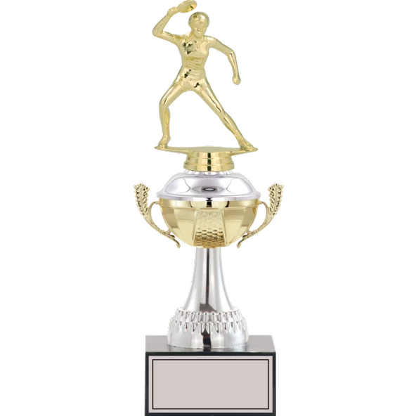 ODAK KUPA - Figürlü Kupalar - Masa Tenisi Kadın Figürlü Kupalar FG-046 B - 32 cm ürün görseli 1