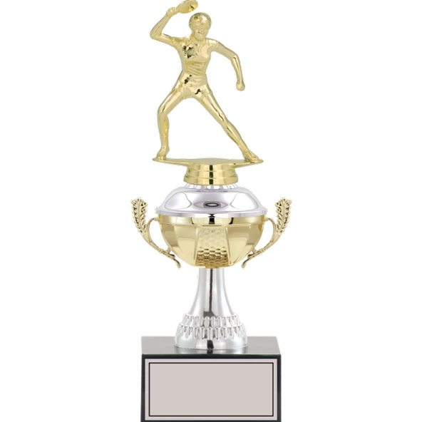 ODAK KUPA - Figürlü Kupalar - Masa Tenisi Kadın Figürlü Kupalar FG-046 C - 30 cm ürün görseli 1
