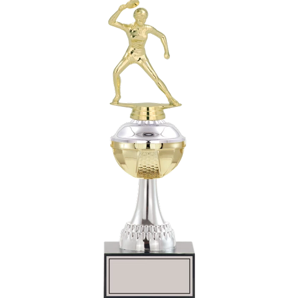 ODAK KUPA - Figürlü Kupalar - Masa Tenisi Kadın Figürlü Kupalar FG-045 B - 32 cm ürün görseli 1