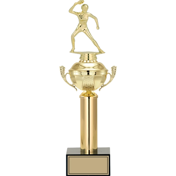 ODAK KUPA - Figürlü Kupalar - Masa Tenisi Kadın Figürlü Kupalar FG-048 B - 40 cm ürün görseli 1