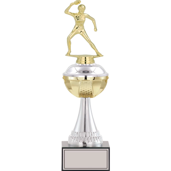 ODAK KUPA - Figürlü Kupalar - Masa Tenisi Kadın Figürlü Kupalar FG-045 A - 35 cm ürün görseli 1
