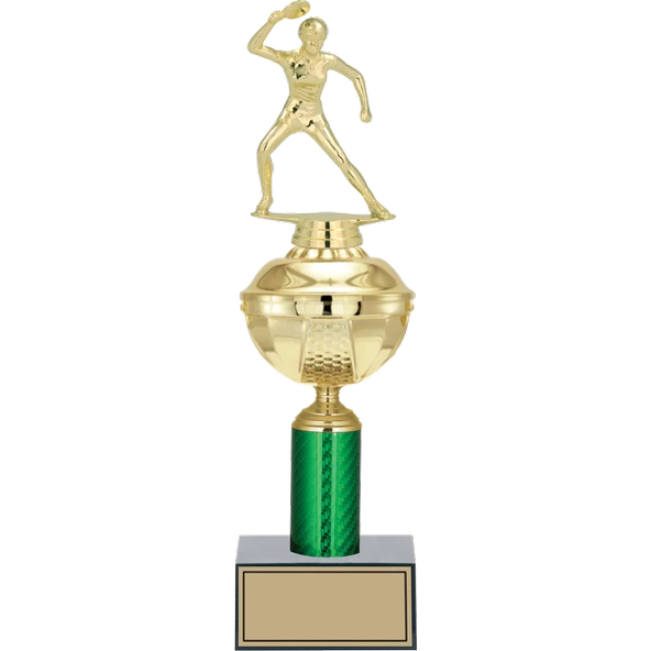 ODAK KUPA - Figürlü Kupalar - Masa Tenisi Kadın Figürlü Kupalar FG-049 C - 36 cm ürün görseli 1