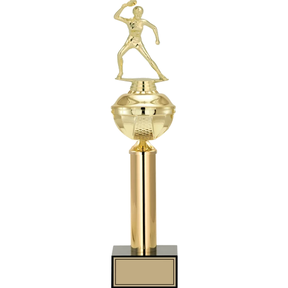 ODAK KUPA - Figürlü Kupalar - Masa Tenisi Kadın Figürlü Kupalar FG-047 A - 43 cm ürün görseli 1