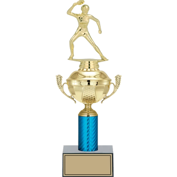ODAK KUPA - Figürlü Kupalar - Masa Tenisi Kadın Figürlü Kupalar FG-052 C - 36 cm ürün görseli 1