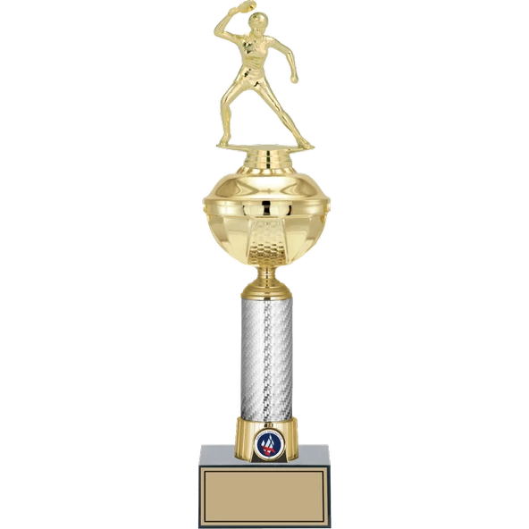 ODAK KUPA - Figürlü Kupalar - Masa Tenisi Kadın Figürlü Kupalar FG-057 B - 42 cm ürün görseli 1