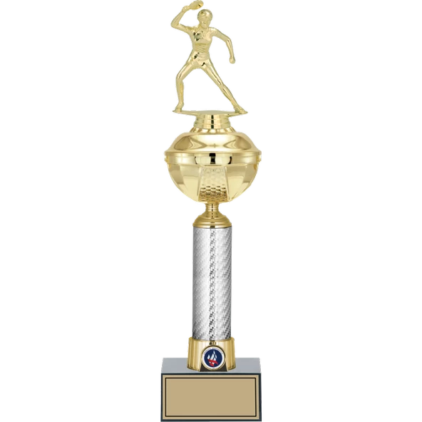 ODAK KUPA - Figürlü Kupalar - Masa Tenisi Kadın Figürlü Kupalar FG-057 A - 45 cm ürün görseli 1