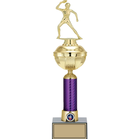 ODAK KUPA - Figürlü Kupalar - Masa Tenisi Kadın Figürlü Kupalar FG-059 B - 42 cm ürün görseli 1
