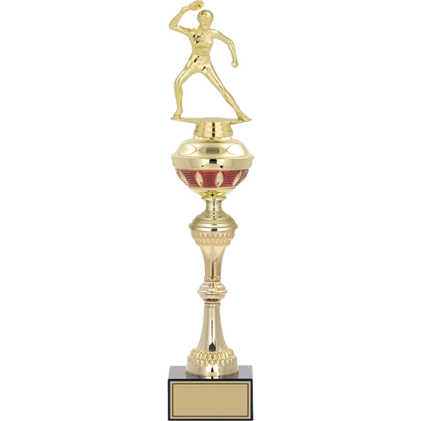 ODAK KUPA - Figürlü Kupalar - Masa Tenisi Kadın Figürlü Kupalar FG-064 B - 46 cm ürün görseli 1