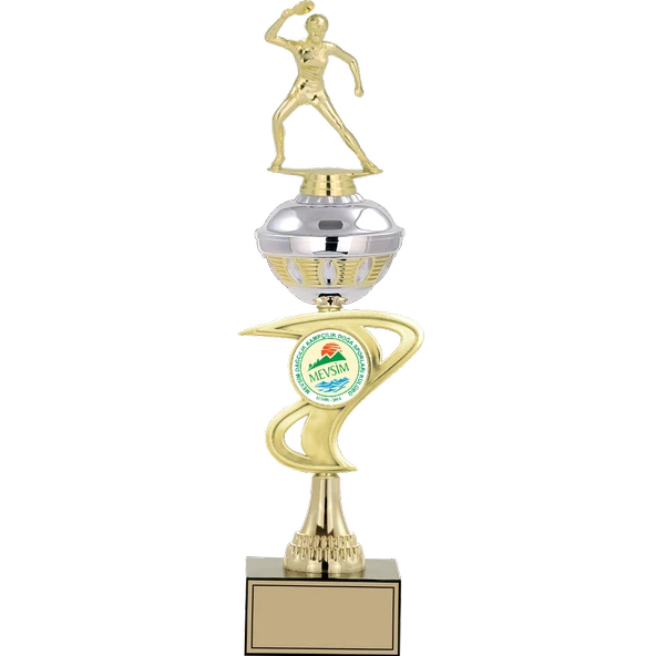 ODAK KUPA - Figürlü Kupalar - Masa Tenisi Kadın Figürlü Kupalar FG-065 C - 43 cm ürün görseli 1