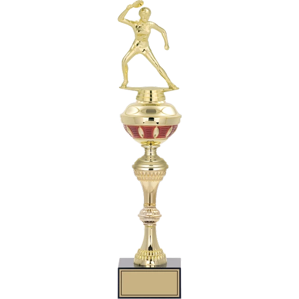 ODAK KUPA - Figürlü Kupalar - Masa Tenisi Kadın Figürlü Kupalar FG-064 C - 44 cm ürün görseli 1