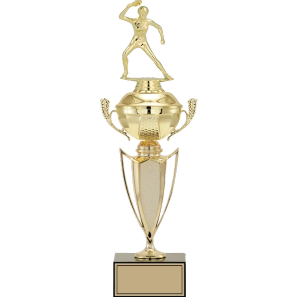 ODAK KUPA - Figürlü Kupalar - Masa Tenisi Kadın Figürlü Kupalar FG-068 B - 42 cm ürün görseli 1