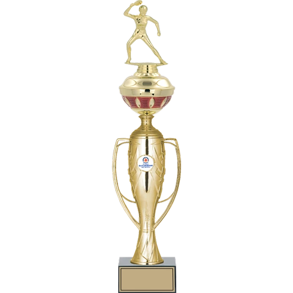 ODAK KUPA - Figürlü Kupalar - Masa Tenisi Kadın Figürlü Kupalar FG-073 B - 49 cm ürün görseli 1