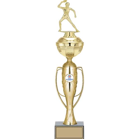 ODAK KUPA - Figürlü Kupalar - Masa Tenisi Kadın Figürlü Kupalar FG-071 C - 47 cm ürün görseli 1