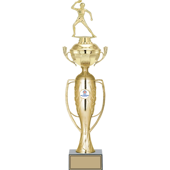 ODAK KUPA - Figürlü Kupalar - Masa Tenisi Kadın Figürlü Kupalar FG-072 B - 49 cm ürün görseli 1