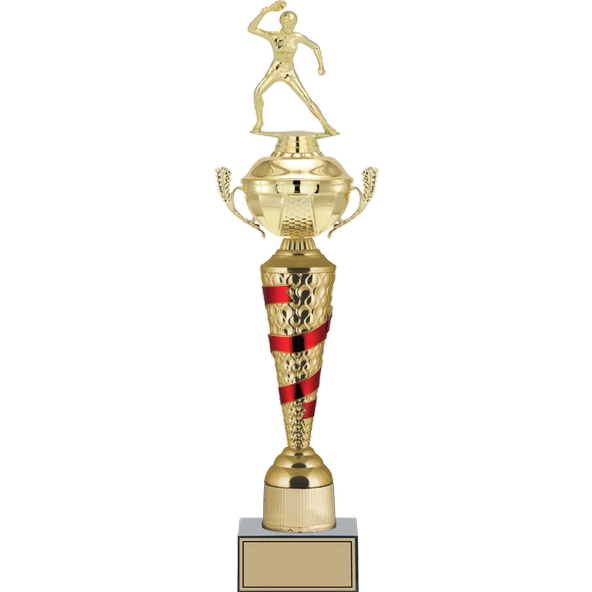 ODAK KUPA - Figürlü Kupalar - Masa Tenisi Kadın Figürlü Kupalar FG-078 B - 52 cm ürün görseli 1