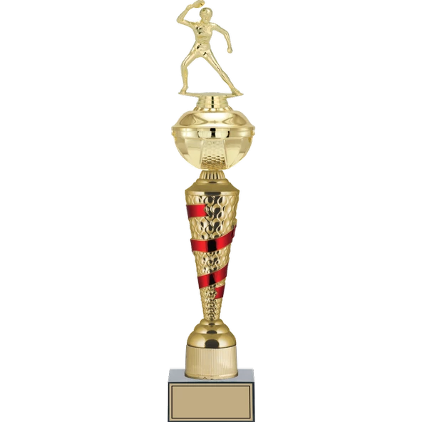 ODAK KUPA - Figürlü Kupalar - Masa Tenisi Kadın Figürlü Kupalar FG-077 B - 52 cm ürün görseli 1