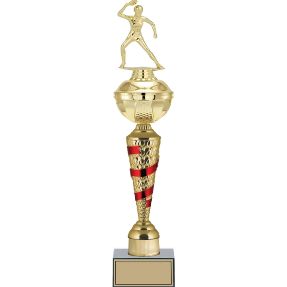 ODAK KUPA - Figürlü Kupalar - Masa Tenisi Kadın Figürlü Kupalar FG-077 C - 48 cm ürün görseli 1