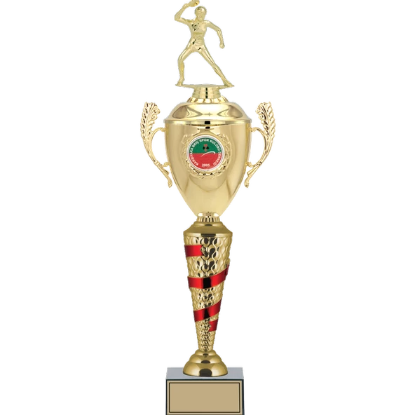 ODAK KUPA - Figürlü Kupalar - Masa Tenisi Kadın Figürlü Kupalar FG-082 B - 58 cm ürün görseli 1