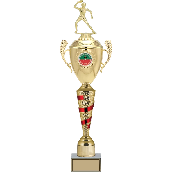ODAK KUPA - Figürlü Kupalar - Masa Tenisi Kadın Figürlü Kupalar FG-084 B - 62 cm ürün görseli 1